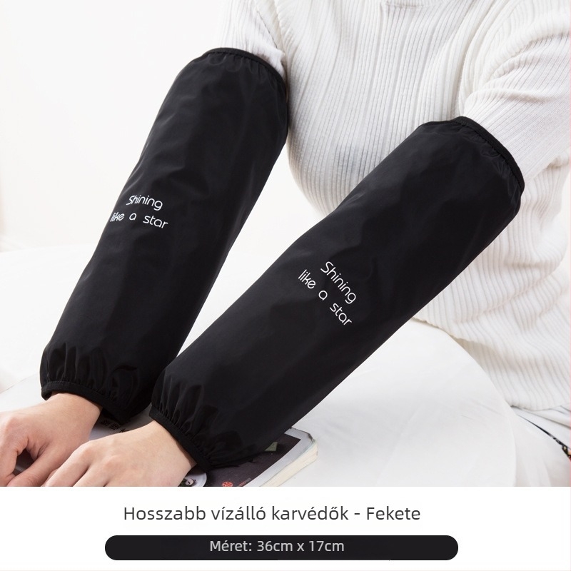 PVC vízálló ujjvédők, szarvas mintával, modern minimalista stílus, Konohafei