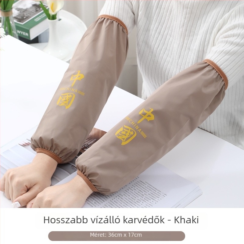 PVC vízálló ujjvédők, szarvas mintával, modern minimalista stílus, Konohafei