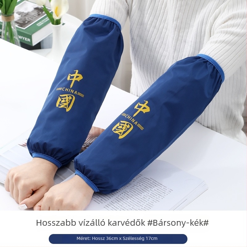 PVC vízálló ujjvédők, szarvas mintával, modern minimalista stílus, Konohafei