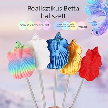 Interaktív halpálca akváriumhoz – PVC, 12.6 g, Márka Fish and Water Country, Akváriumfelszerelés