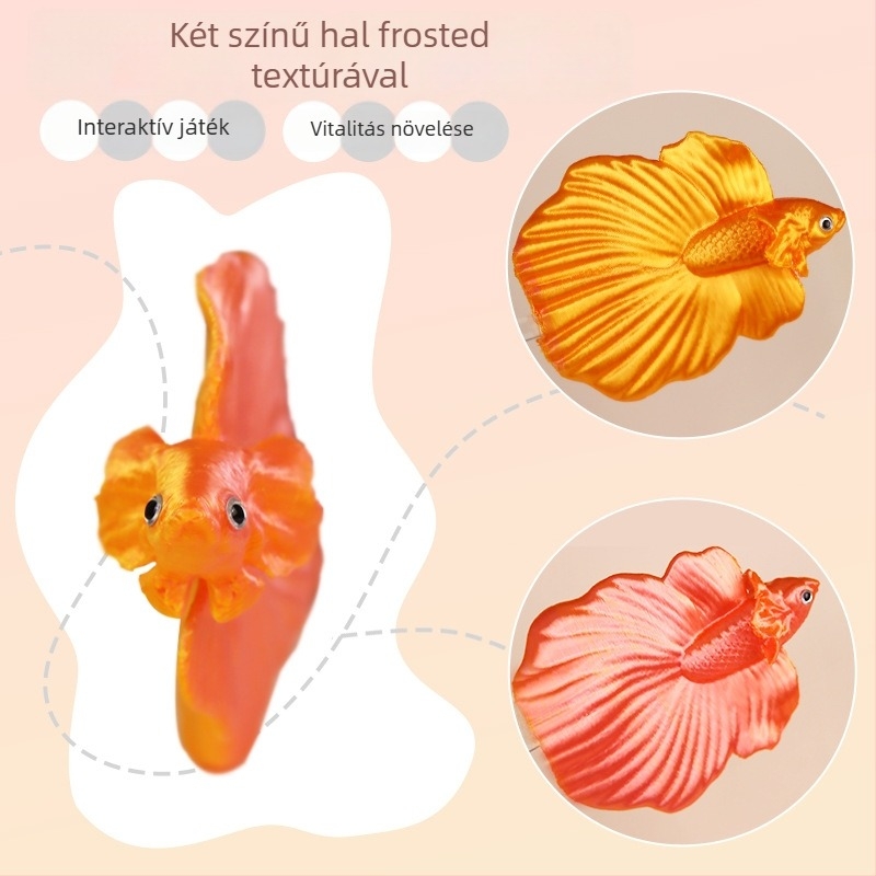Interaktív halpálca akváriumhoz – PVC, 12.6 g, Márka Fish and Water Country, Akváriumfelszerelés