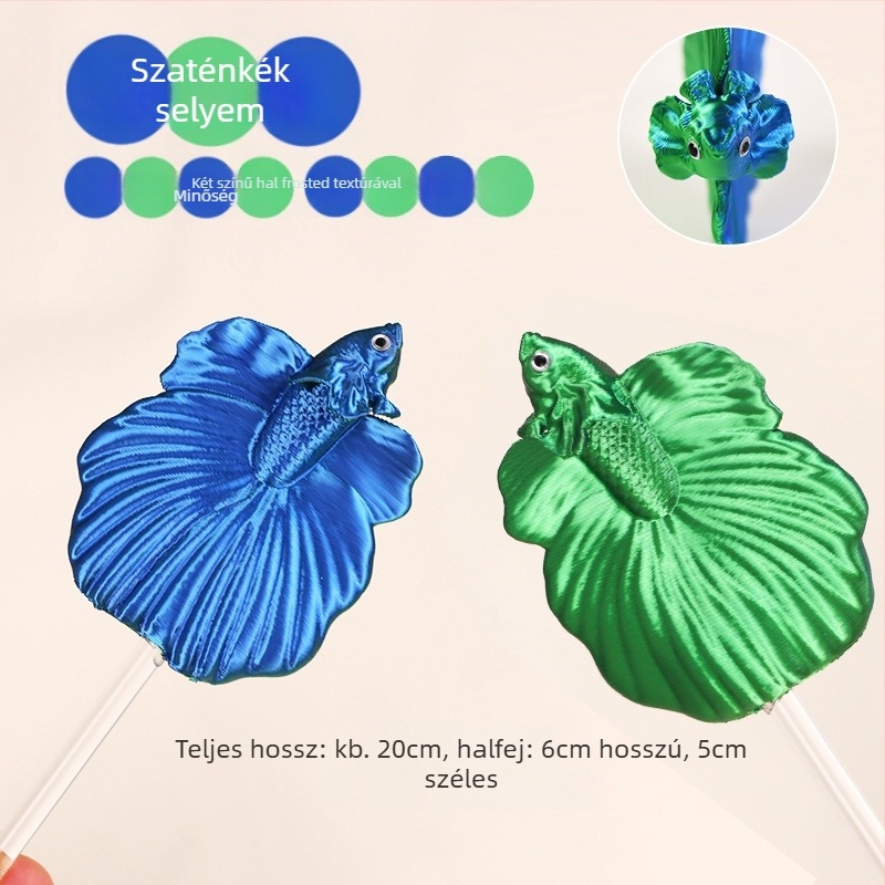 Interaktív halpálca akváriumhoz – PVC, 12.6 g, Márka Fish and Water Country, Akváriumfelszerelés