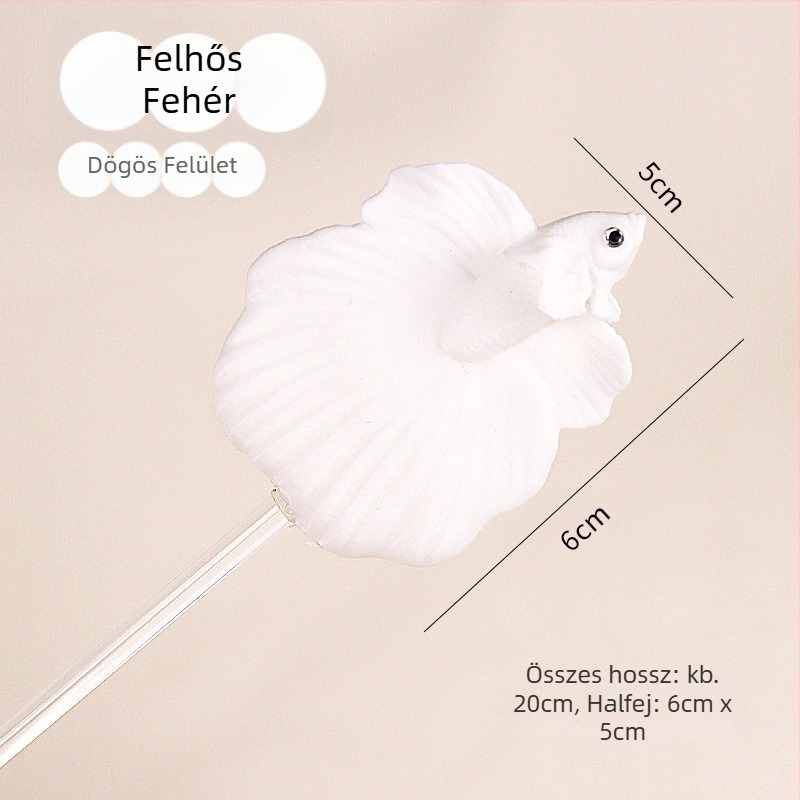 Interaktív halpálca akváriumhoz – PVC, 12.6 g, Márka Fish and Water Country, Akváriumfelszerelés