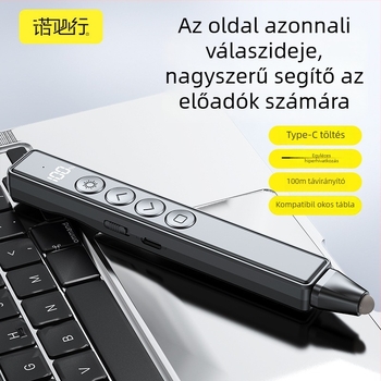 Digitális lézeres oldalváltó toll PPT-vezérléssel — ABS anyag, Nope márka, logó nyomtatás, testreszabás