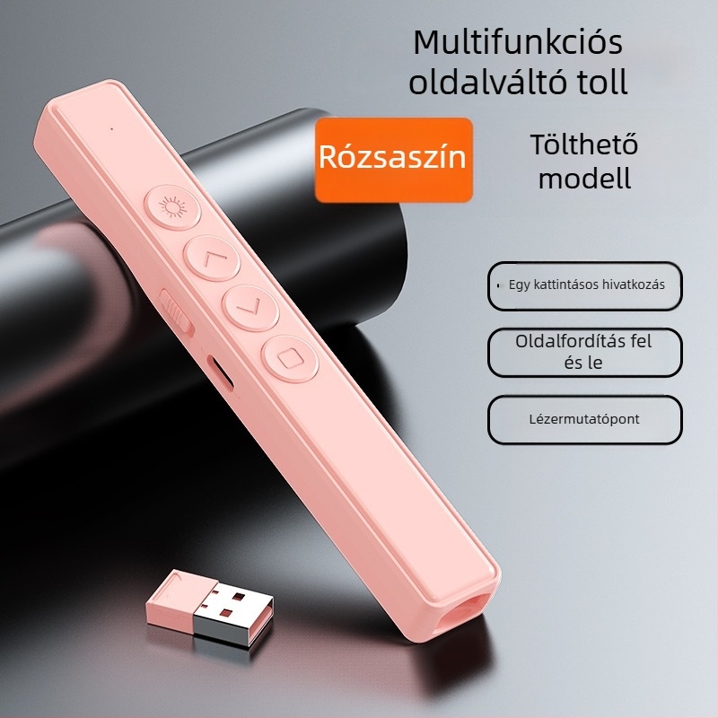 Digitális lézeres oldalváltó toll PPT-vezérléssel — ABS anyag, Nope márka, logó nyomtatás, testreszabás