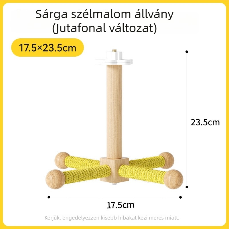 Papagáj etető állványon lévő etető- és itatóplatform fröccsenés elleni védelemmel, faanyagú, 91 darab, márka 7o/qi oh, akváriummal kompatibilis, automata etetés nélkül