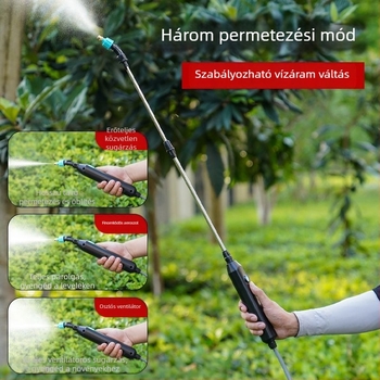 Hordozható növényvédő permetező automata elektromos visszahúzható permetezőpisztollyal a növények öntözésére és dezinfekciójára (Típus: teáskanna/öntöző kanna/ zuhany; Anyag: Egyéb; Kapacitás: Egyéb; Alkalmazási terület: Egyéb)