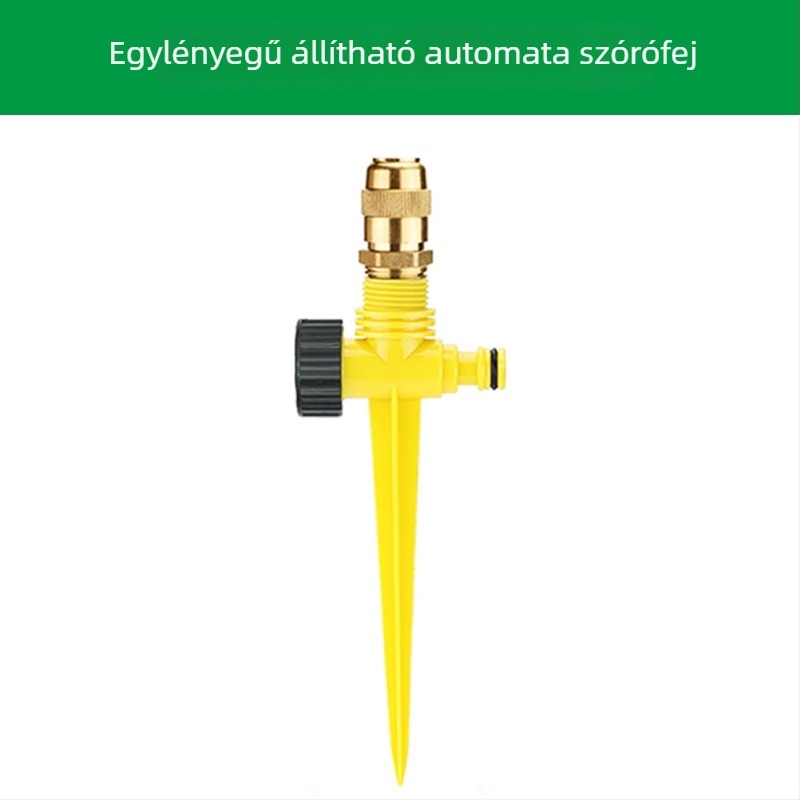 XINE PVC sárgaréz permetező öntözéshez – 360°-os állítható permet