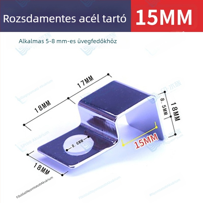 Pastoral Walk Rozsdamentes acél tankfedél-tartó az akváriumhoz – Üvegfedél-támogatás