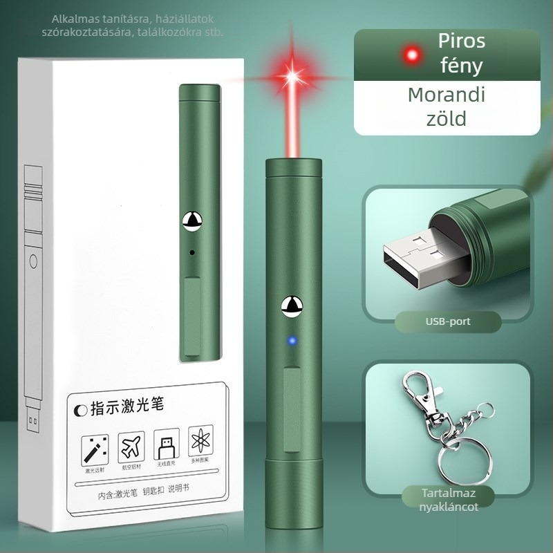 Oberchan lézerpointer, fém test, infravörös, testreszabható