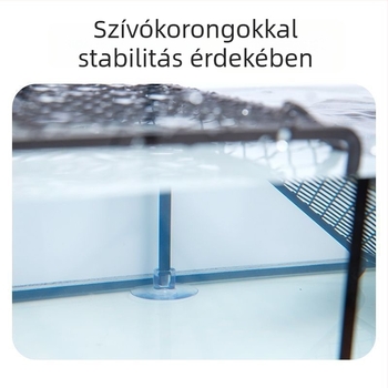 Technős napozó platforma - alumínium ötvözet, 200 g, Akváriumi felszerelés teknősöknek