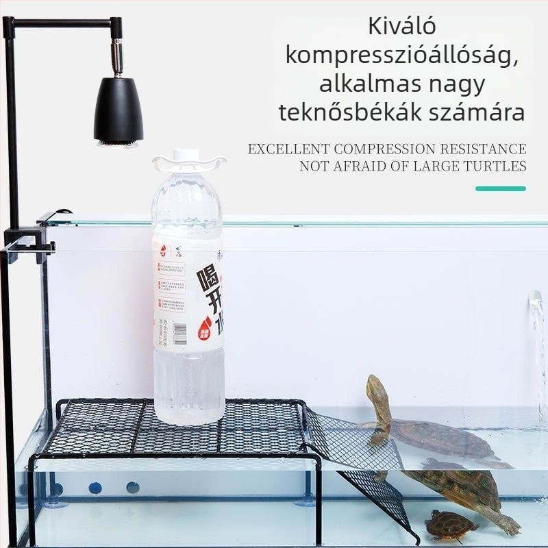 Technős napozó platforma - alumínium ötvözet, 200 g, Akváriumi felszerelés teknősöknek