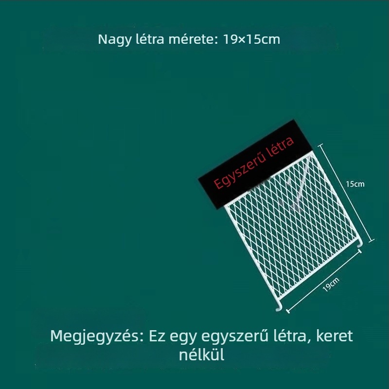 Technős napozó platforma - alumínium ötvözet, 200 g, Akváriumi felszerelés teknősöknek