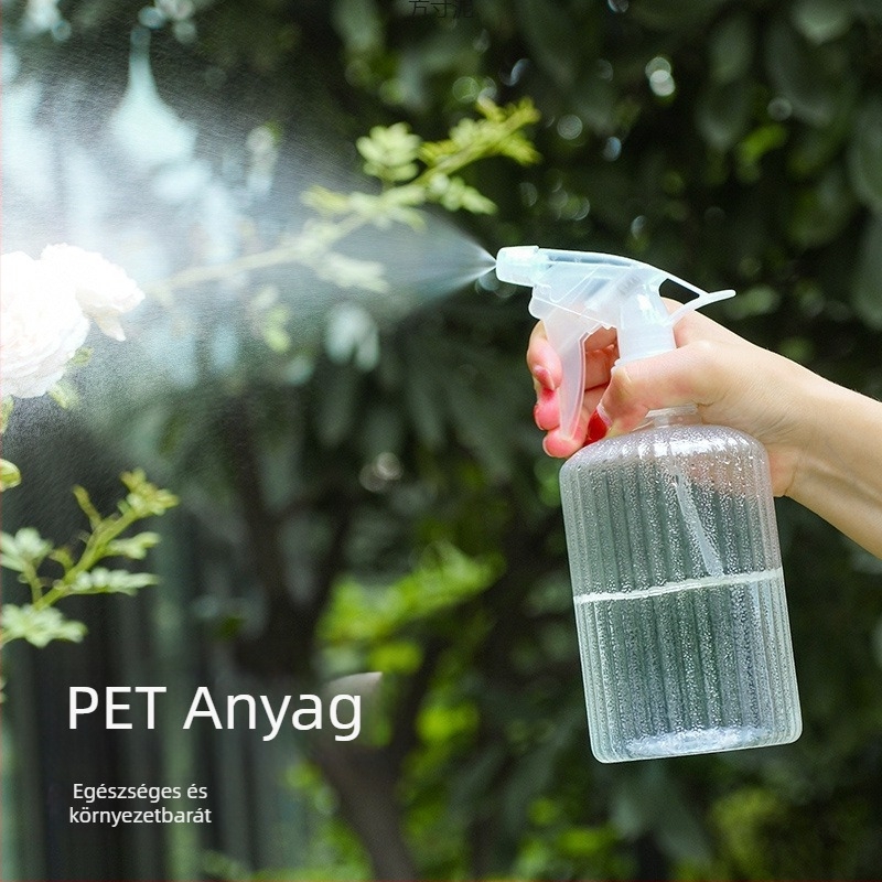 Műanyag öntöző kanna, tömlő típusú permetezővel