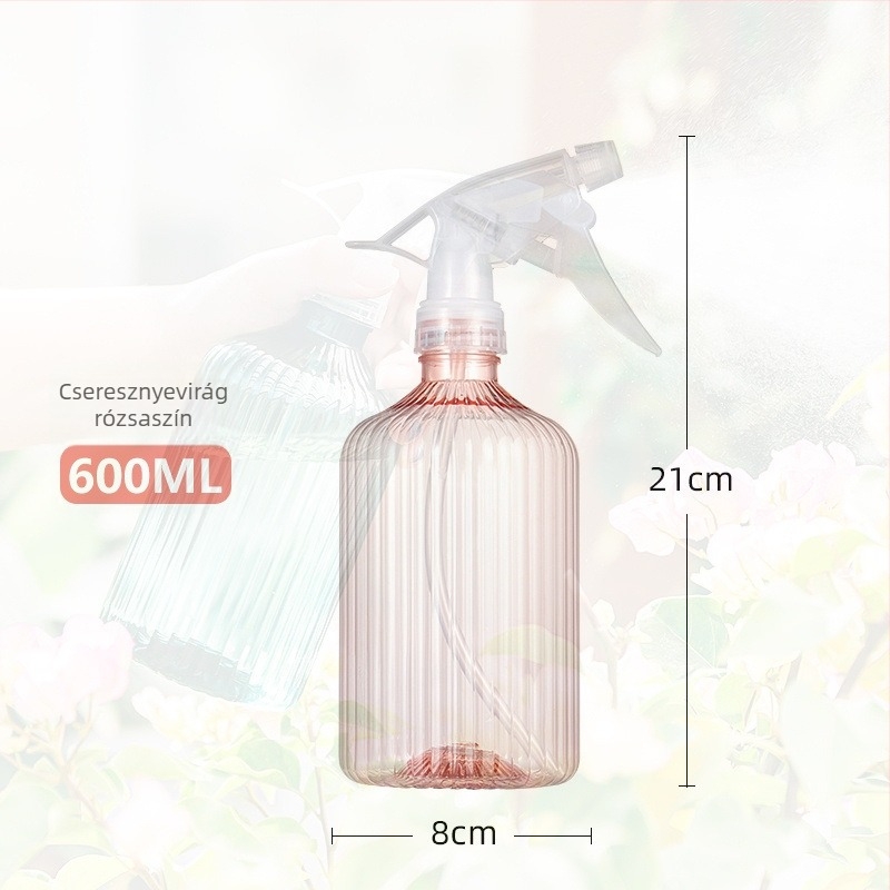 Műanyag öntöző kanna, tömlő típusú permetezővel