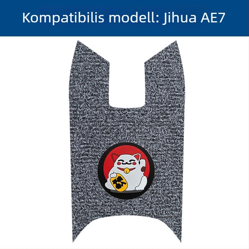 Elektromos jármű elő pedál párna – elülső pedál, vízálló, csúszásmentes, kopásálló, Silk Coil anyag, Brushed felület