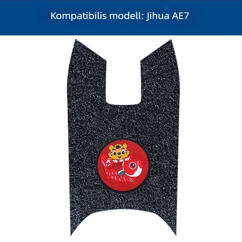 Elektromos jármű elő pedál párna – elülső pedál, vízálló, csúszásmentes, kopásálló, Silk Coil anyag, Brushed felület