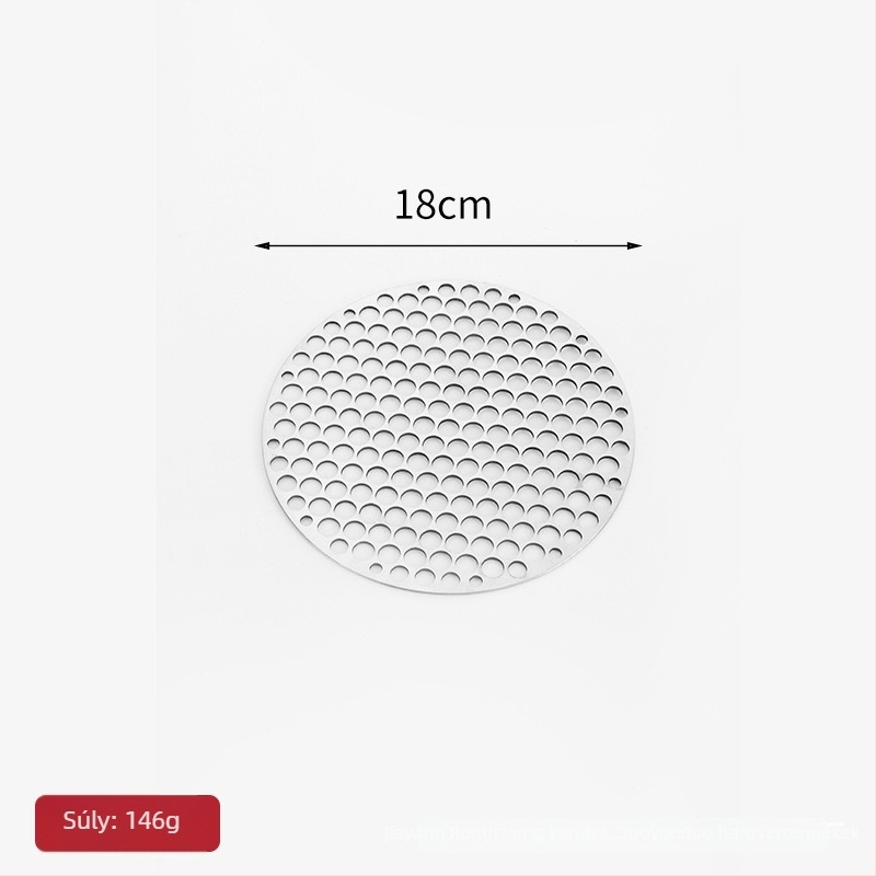 Duoyouduo kerek vastagított rozsdamentes acél grillháló, hordozható és testreszabható