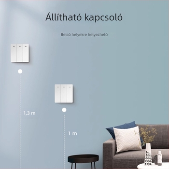 Vezeték nélküli távirányító kapcsoló, 0–40°C működési tartomány, otthonoknak és hoteleknek, CCC tanúsítvány