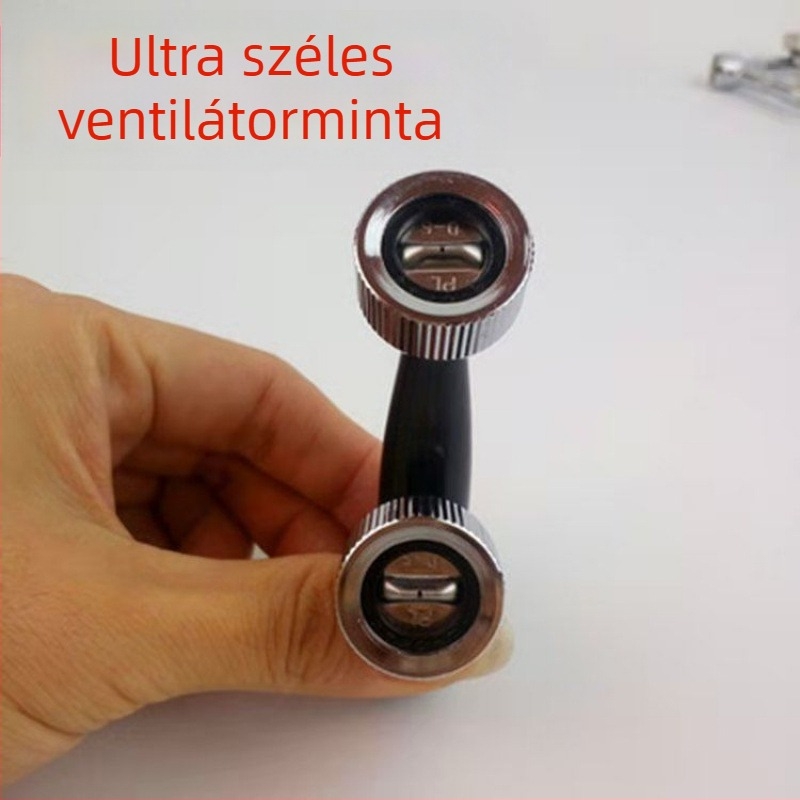 Ventilátorszerű permetezőfej, dupla fejű, dupla nyílású, nagy nyomású, finom köd mezőgazdasági atomizációhoz