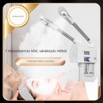 Taidong kétcsöves arcpermetező készülék forró és hideg permetezéssel, 3. fokozat, köd ≤10 s, beépített akkumulátor nélkül