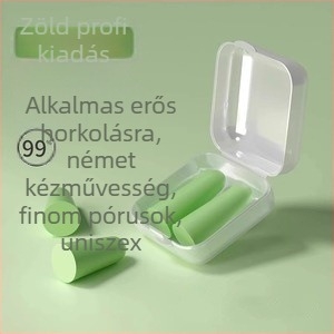 Füldugó alváshoz — habból készült, egyszerű hatékonyság, hagyományos használat