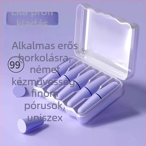 Füldugó alváshoz — habból készült, egyszerű hatékonyság, hagyományos használat