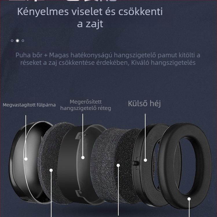 Alvásra hangcsökkentő fülvédők kollégiumi szobákhoz, Anyag: Selyemvirág, Normál specifikációk