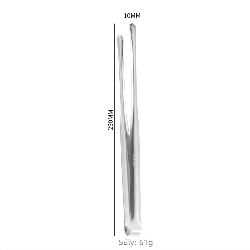 304 rozsdamentes acélból készült ételclip BBQ-hoz – csúszásmentes, égésálló, hőálló, korrózióálló