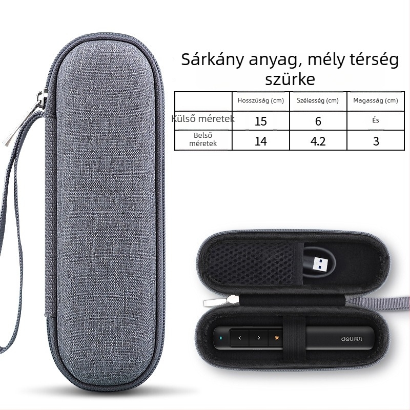 Lézerpointer tároló tok – textil tok védőfedéllel, modell SS10, teherbírás 5 kg, hőtranszfer nyomtatás, testreszabás