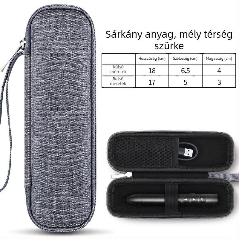 Lézerpointer tároló tok – textil tok védőfedéllel, modell SS10, teherbírás 5 kg, hőtranszfer nyomtatás, testreszabás