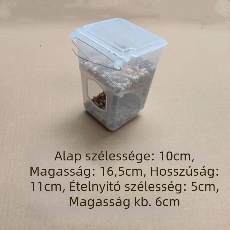 Automatikus galambetető, csöpögés elleni ételtartó doboz, versenygalambok számára