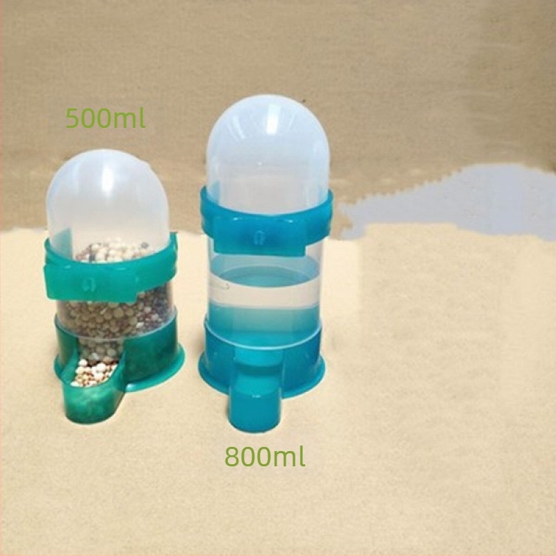 Automatikus galambetető, csöpögés elleni ételtartó doboz, versenygalambok számára