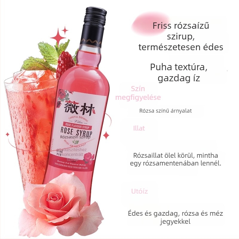 Likőr gránátalmás ízű, alacsony alkoholtartalom, zárt csomagolás, tárolás szobahőmérsékleten