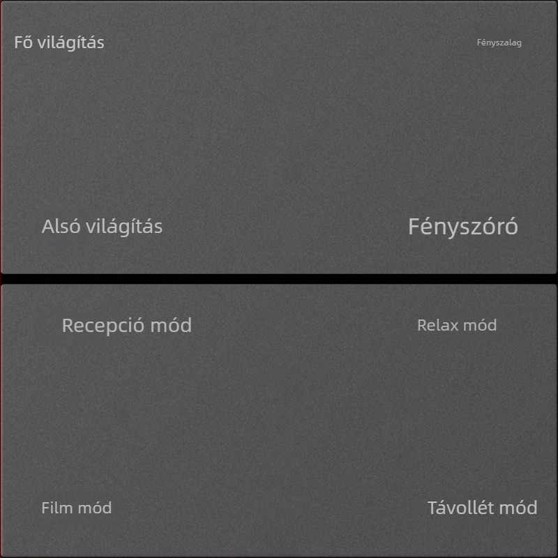Zigbee Okos Kapcsoló Panel Offline Hangvezérléssel, Nyolcgombos Jelenetkezeléssel, Vezeték nélküli Távoli Irányítással Mobiltelefonról, 100–240V AC, 10A, 86×86 mm, PC Panel