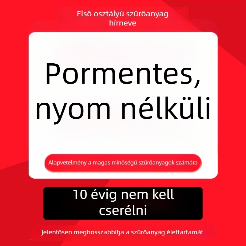 AC szűrőanyag, pamut, 1 darab, akvárium berendezés