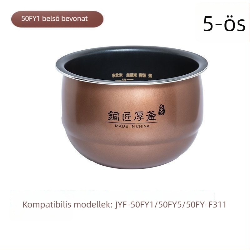 Joyoung-kompatibil belső edény kaserola – többrétegű kompozit alj, 1 L kapacitás, gáztűzhelyhez kompatibilis, magas hőállóság, modell 007