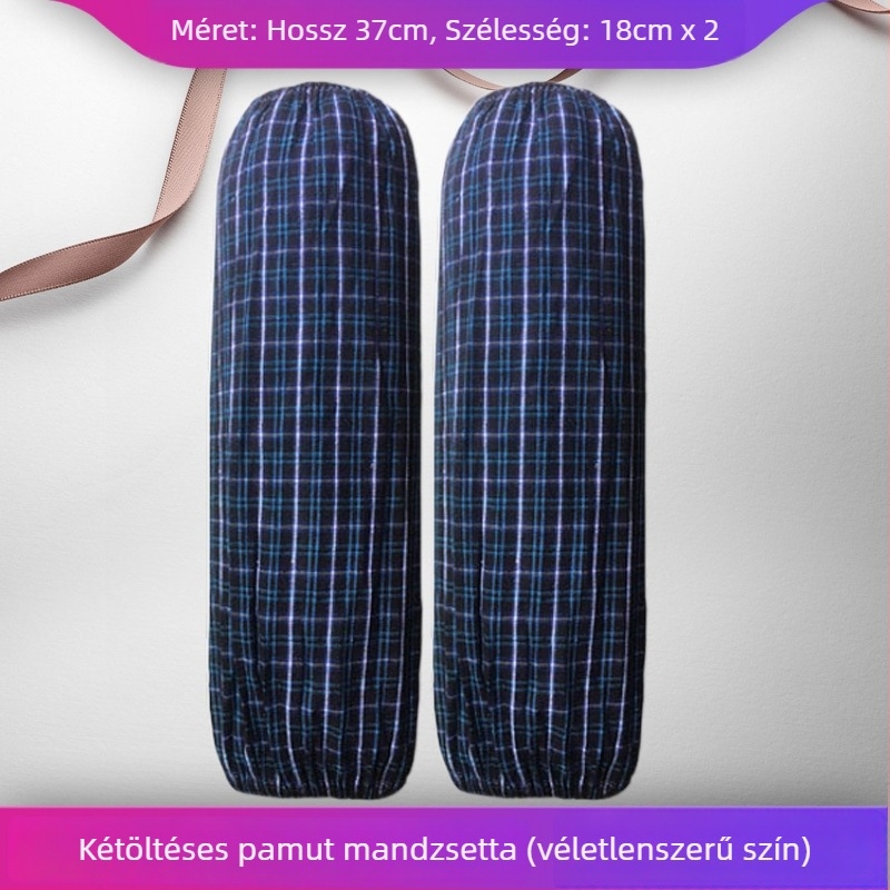 Védő hegesztő ujjvédő — vastag, kopásálló poliészter-pamut anyagból, vízálló, olaj- és foltálló, márka Hinya, modern minimalist stílus, logó nyomtatási lehetőség