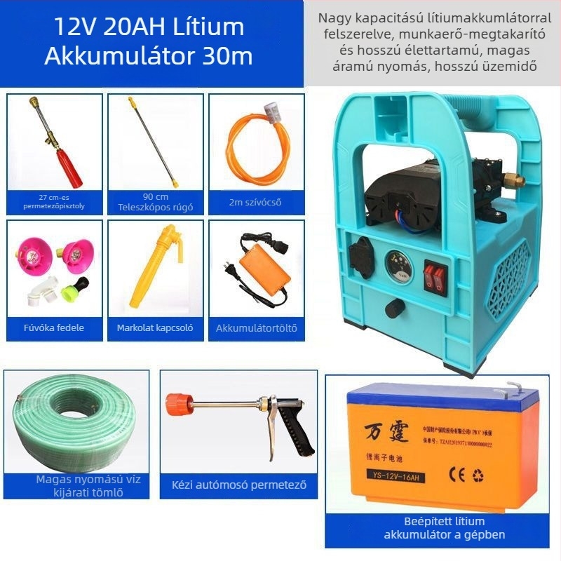 Fangran Műanyag Háromrészes Permetező