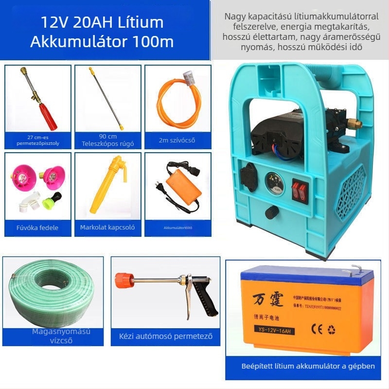 Fangran Műanyag Háromrészes Permetező