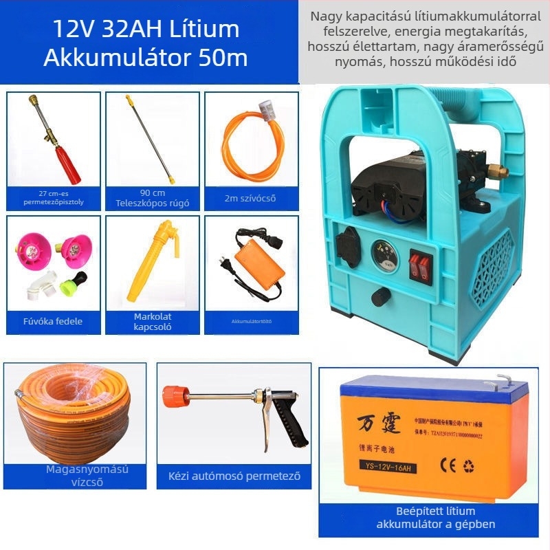 Fangran Műanyag Háromrészes Permetező