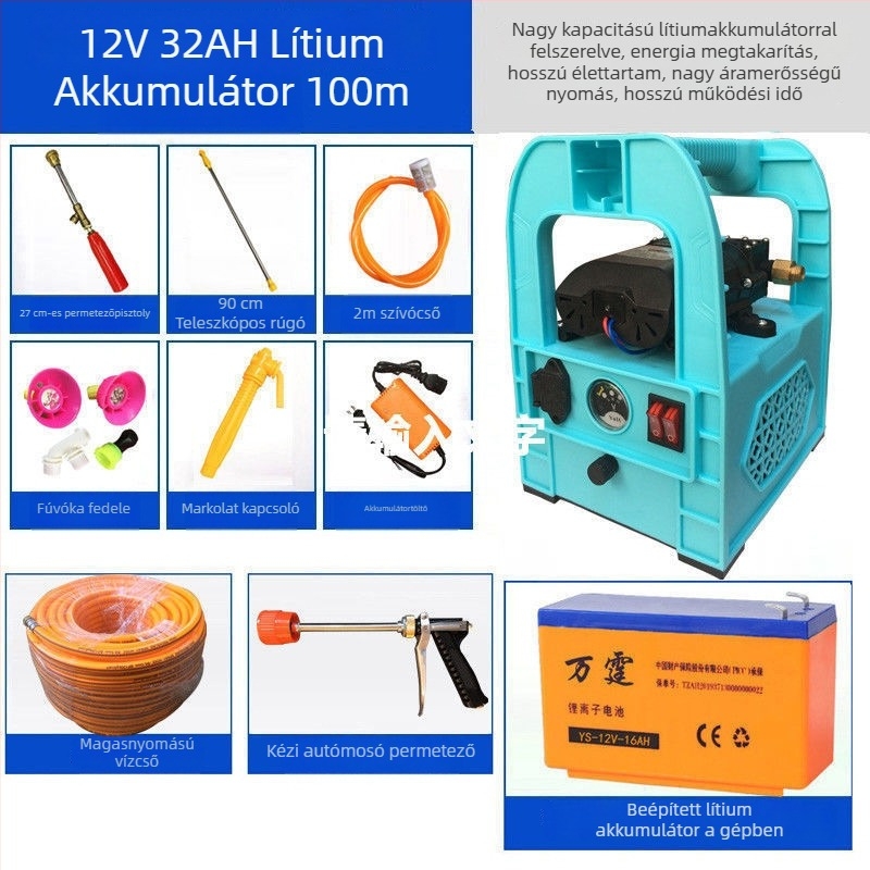 Fangran Műanyag Háromrészes Permetező