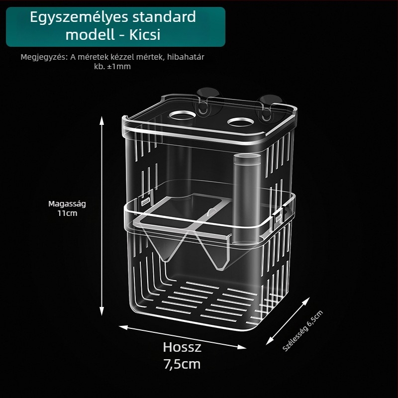 Guppy tenyésztéshez izolációs inkubátor akváriumhoz — szaporodási doboz, anyag: Other; márka: sw/Su Wan; termékkategória: Egyéb akvarisztikai kellékek; kategória: Akvárium-berendezés
