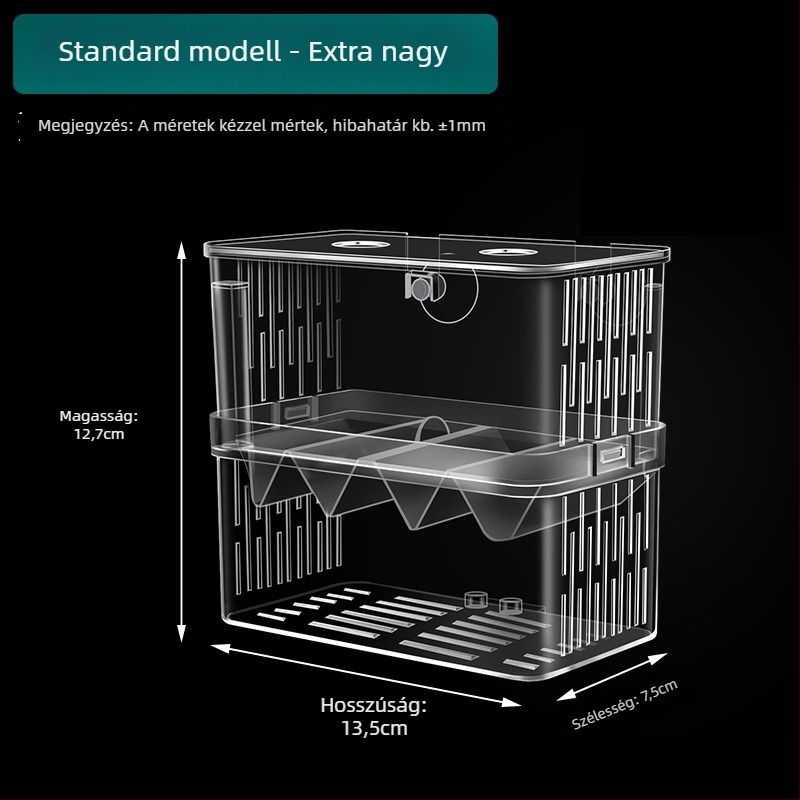 Guppy tenyésztéshez izolációs inkubátor akváriumhoz — szaporodási doboz, anyag: Other; márka: sw/Su Wan; termékkategória: Egyéb akvarisztikai kellékek; kategória: Akvárium-berendezés