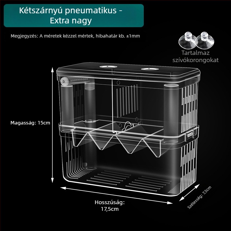 Guppy tenyésztéshez izolációs inkubátor akváriumhoz — szaporodási doboz, anyag: Other; márka: sw/Su Wan; termékkategória: Egyéb akvarisztikai kellékek; kategória: Akvárium-berendezés