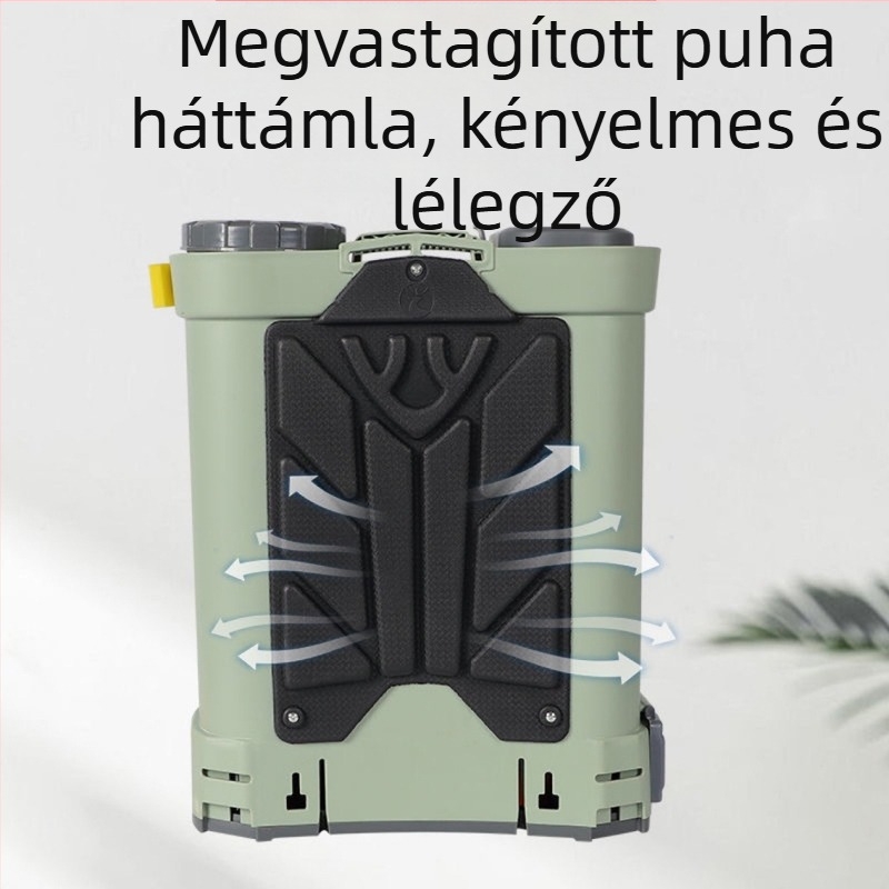 Lítiumakkumulátoros hátizsákos permetező, nagy nyomású, növényvédelmi célokra