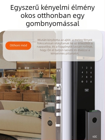 HiLink intelligens kapcsolópanel, négycsatornás, PC magas hőmérsékletű és égésgátló panel, vezeték nélküli távirányító és otthoni hangvezérlés