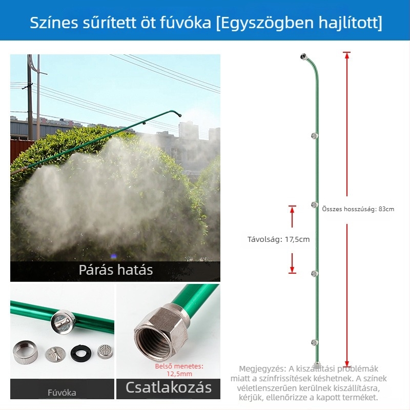 Atomizáló permetező fúvóka gyűrűvel, többfejes, szélálló és állítható (Típus: kancsó/öntöző/ zuhanyfej; Anyag: OTHER; Márka: OTHER; Importált: Nem)