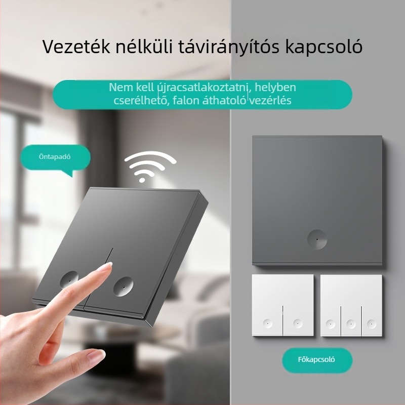 Vezeték nélküli távirányítós kapcsoló háztartási használatra — Márka Tep; Típus: vezeték nélküli távirányítós kapcsoló; Alkalmazás: háztartás; Kapcsoló típus: távirányító