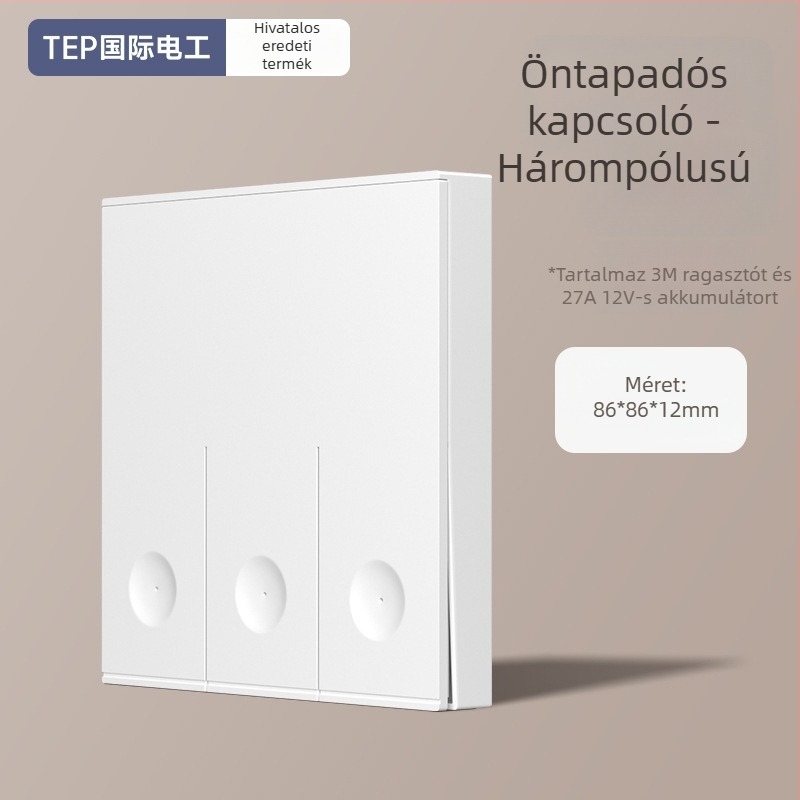 Vezeték nélküli távirányítós kapcsoló háztartási használatra — Márka Tep; Típus: vezeték nélküli távirányítós kapcsoló; Alkalmazás: háztartás; Kapcsoló típus: távirányító
